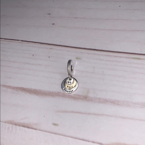 Pandora Me You Forever Charm 100% Authentic Pandora You Me Forever